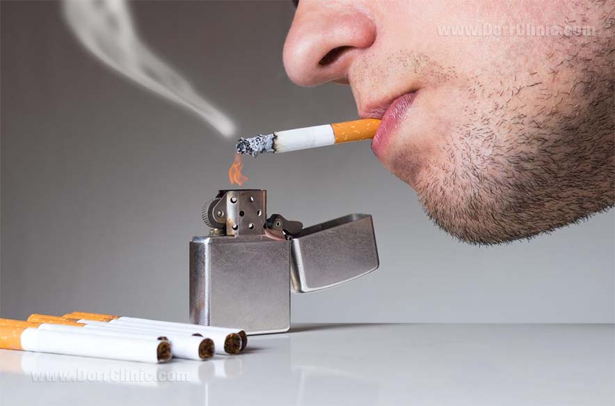ارتباط سیگار و بوی بدن دهان