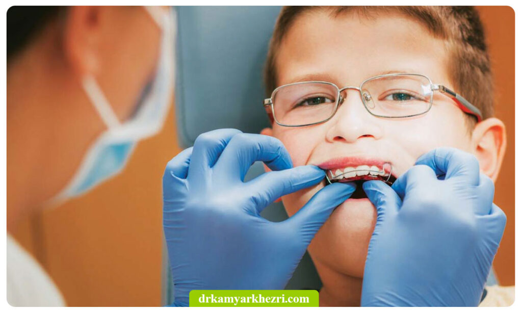 عکس ارتودنسی دندان کودکان