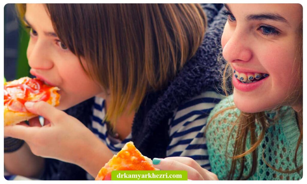 تغذیه در زمان ارتودنسی